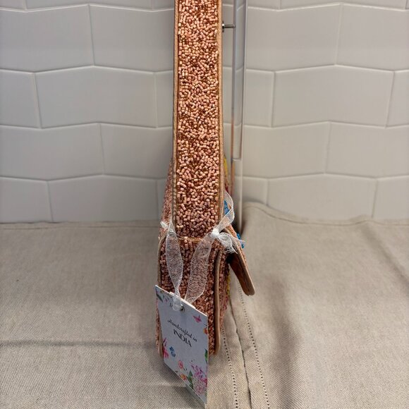 ⛷️Viral Beaded Ski Shoulder Bag - Pink, Blue, Red and Yellow - Made in India⛷️ - Picture 5 of 12